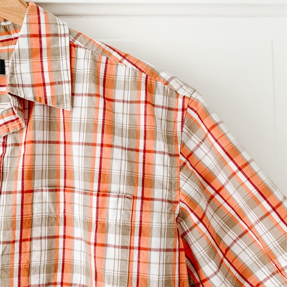 3/$10 item Cherokee Boys plaid shirt - Picture 2 of 5